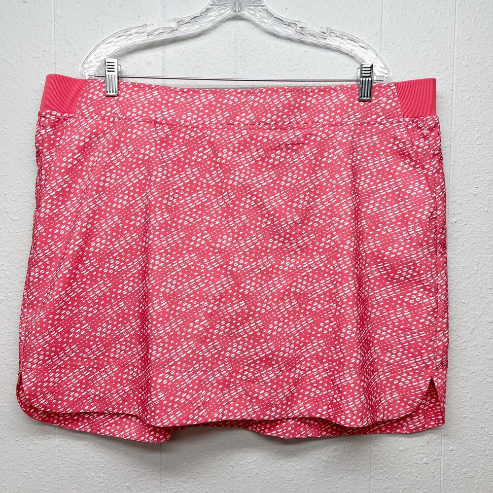 Cypress Club Womens Pull On Pink Skort XXL Activewear Casual Walking Exercise